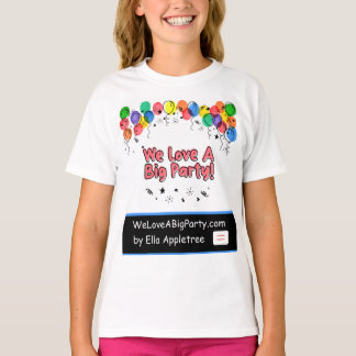 Feest T-shirt voor kinderen en alle leeftijden