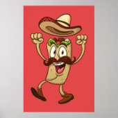 Feest Taco Poster (Voorkant)