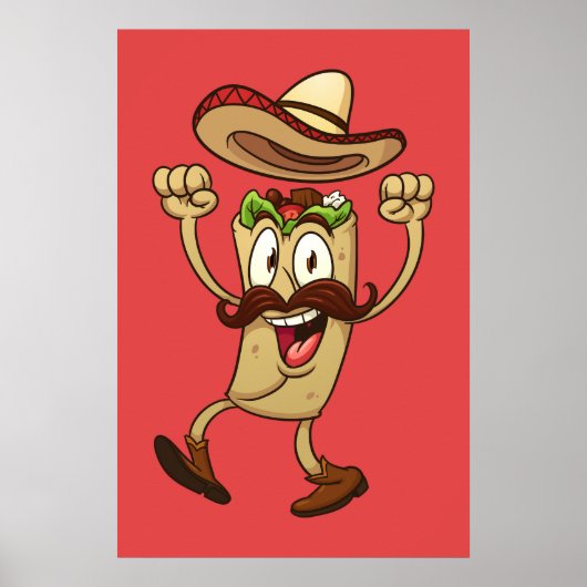 Feest Taco Poster (Voorkant)