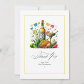 Feest Tacos en Tequila Bedankkaart (Voorkant)