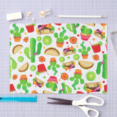 Feest Taco's Taco Dinsdag Kleurrijk Cinco de Mayo Tissuepapier (Craft)