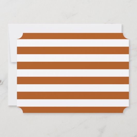 Feest | Thanksgiving binnenuitnodiging Kaart (Achterkant)