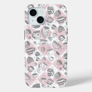 Feest thee koffiekopjes Case-Mate iPhone hoesje