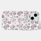 Feest thee koffiekopjes Case-Mate iPhone hoesje (Achterkant (horizontaal))