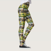 "Feest-tijd: De Coole Kat slaat een bal!" Leggings (Rechts)