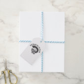 Feest tot de Dood Ons Feest Halloween Cadeaulabel (Met Touw)