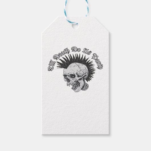 Feest tot de Dood Ons Feest Halloween Cadeaulabel (Voorkant)