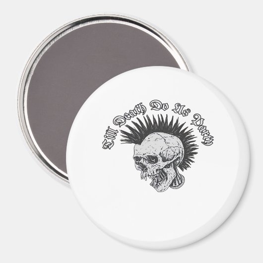 Feest tot de dood ons scheidt Halloween Magneet (Voorkant / Achterkant)