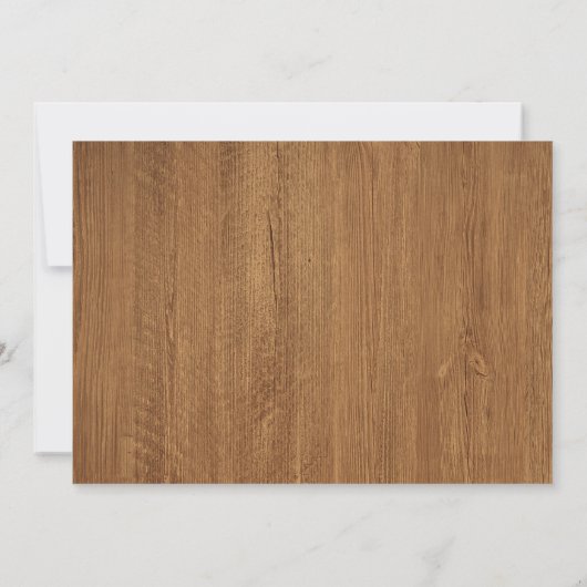 Feest tot de koeien thuis komen boerderij uitnodig kaart (Achterkant)