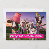 Feest tot de koeien thuis komen kaart (Voorkant)