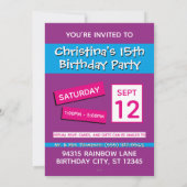 Feest tot de koeien thuis komen kaart (Achterkant)