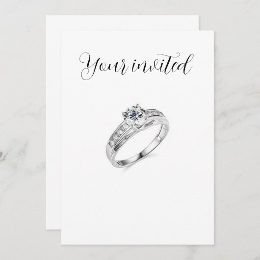 Feest Uitnodiging (Voorkant / Achterkant)