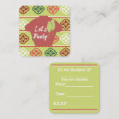 Feest Uitnodiging (Voorkant / Achterkant)