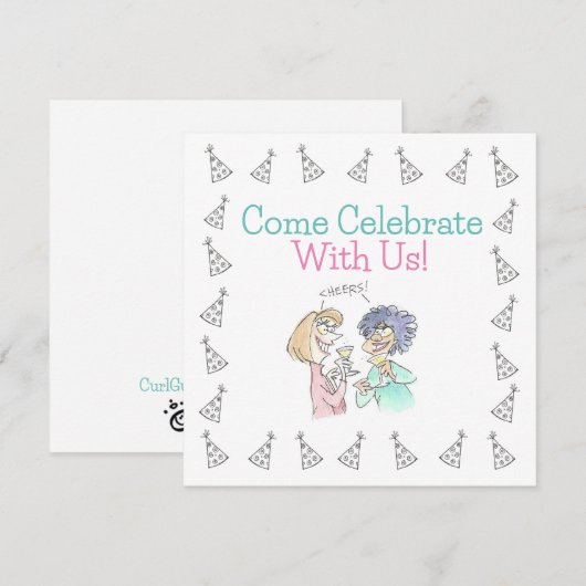 Feest Uitnodiging (Voorkant / Achterkant)