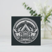 Feest Uitnodiging (Staand voorkant)