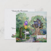 Feest uitnodiging - SRF (Voorkant / Achterkant)