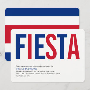 Feest: Uitnodigingen: Costa Rica: Costa Ricaanse v Kaart