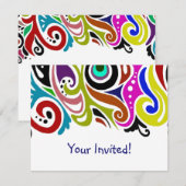 Feest ~ Uitnodigingen / RSVP (Voorkant / Achterkant)