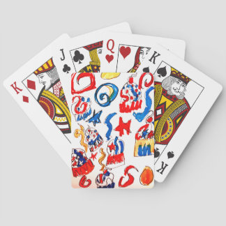 Feest van 4 juli pokerkaarten