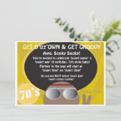 feest van 70 kaart (Staand voorkant)