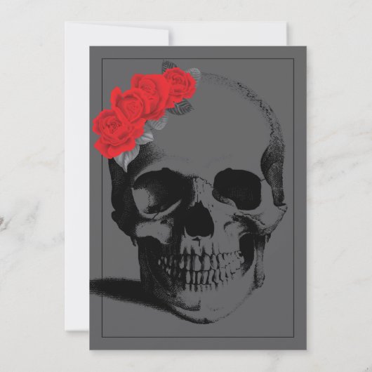 Feest van de Dood van mijn Twintigers Kaart (Achterkant)