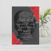 Feest van de Dood van mijn Twintigs Kaart (Staand voorkant)