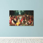 Feest van de Goden Canvas Afdruk (Insitu (Houten vloer))