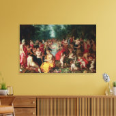 Feest van de Goden Canvas Afdruk (Insitu (Woonkamer))