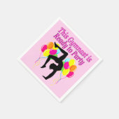 FEEST VAN DE GYMNASTIEK FEEST PAPIEREN SERVETTEN (Hoek)