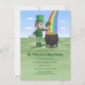 Feest van de kabouters op St. Patrick's dag Kaart (Voorkant)