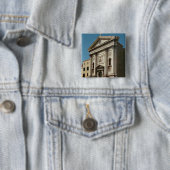 Feest van de Kerk van Santa Maria della Vierkante Button 5,1 Cm (In situ)