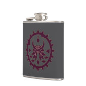 Feest van de oude goden waterfles heupfles (Links)