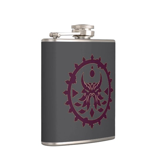 Feest van de oude goden waterfles heupfles (Rechts)