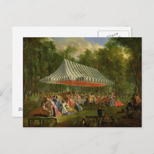 Feest van de prins Conti Briefkaart (Voorkant / Achterkant)