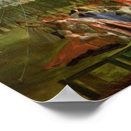 Feest van de prins Conti Poster (Hoek)