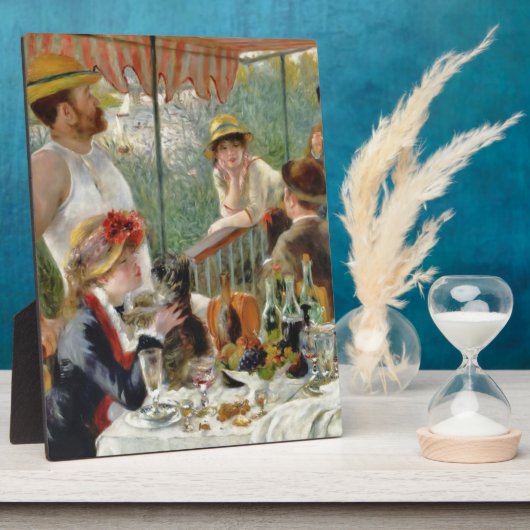 Feest van de roeipartij Oude Renoir Fotoplaat (Zijkant)