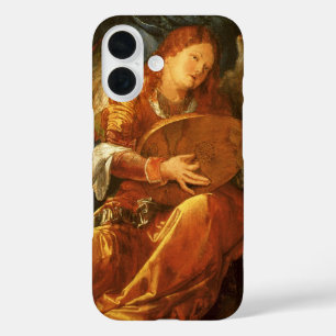 Feest van de Rozenkrans engel door Albrecht Durer iPhone 16 Hoesje