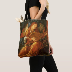 Feest van de Rozenkrans engel door Albrecht Dürer Tote Bag