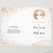 Feest van de weddenschap met koper (Voorkant)