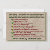 Feest van disfunctie kaart (Voorkant)