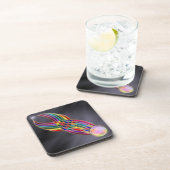 Feest van Edelstenen Kurk Onderzetter (Rechterzijde)