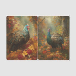 Feest van een veren tissuepapier