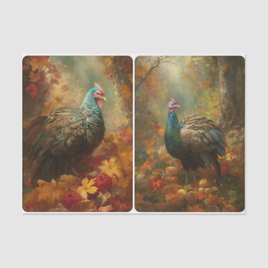 Feest van een veren tissuepapier (Voorkant)