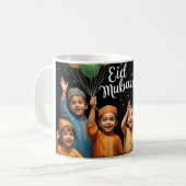 Feest van Eid Mubarak Koffiemok (Voorkant links)