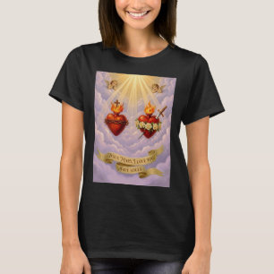 Feest van het Heilig Hart van Jezus katholiek T-shirt