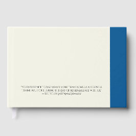 Feest van het leven Folie gastenboek