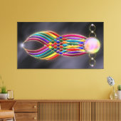 Feest van joodse canvas-afdrukken canvas afdruk (Insitu (Woonkamer))