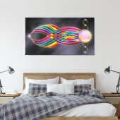 Feest van joodse canvas-afdrukken canvas afdruk (Insitu (Slaapkamer))