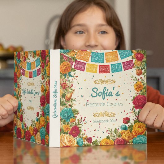 Feest van Kleuren Quinceanera, traditie Gastenboek