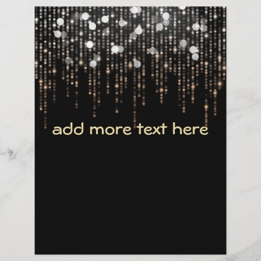 feest van muziekevenementen flyer (Achterkant)